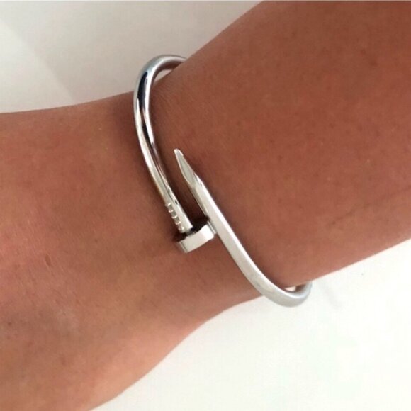 Nail Bracelet Stainless Steel Classic Model - Picture 1 of 15